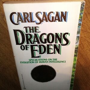 The Dragons Of Eden Carl Sagan 1978 1st Ballantine Edition 1st US Printing PB